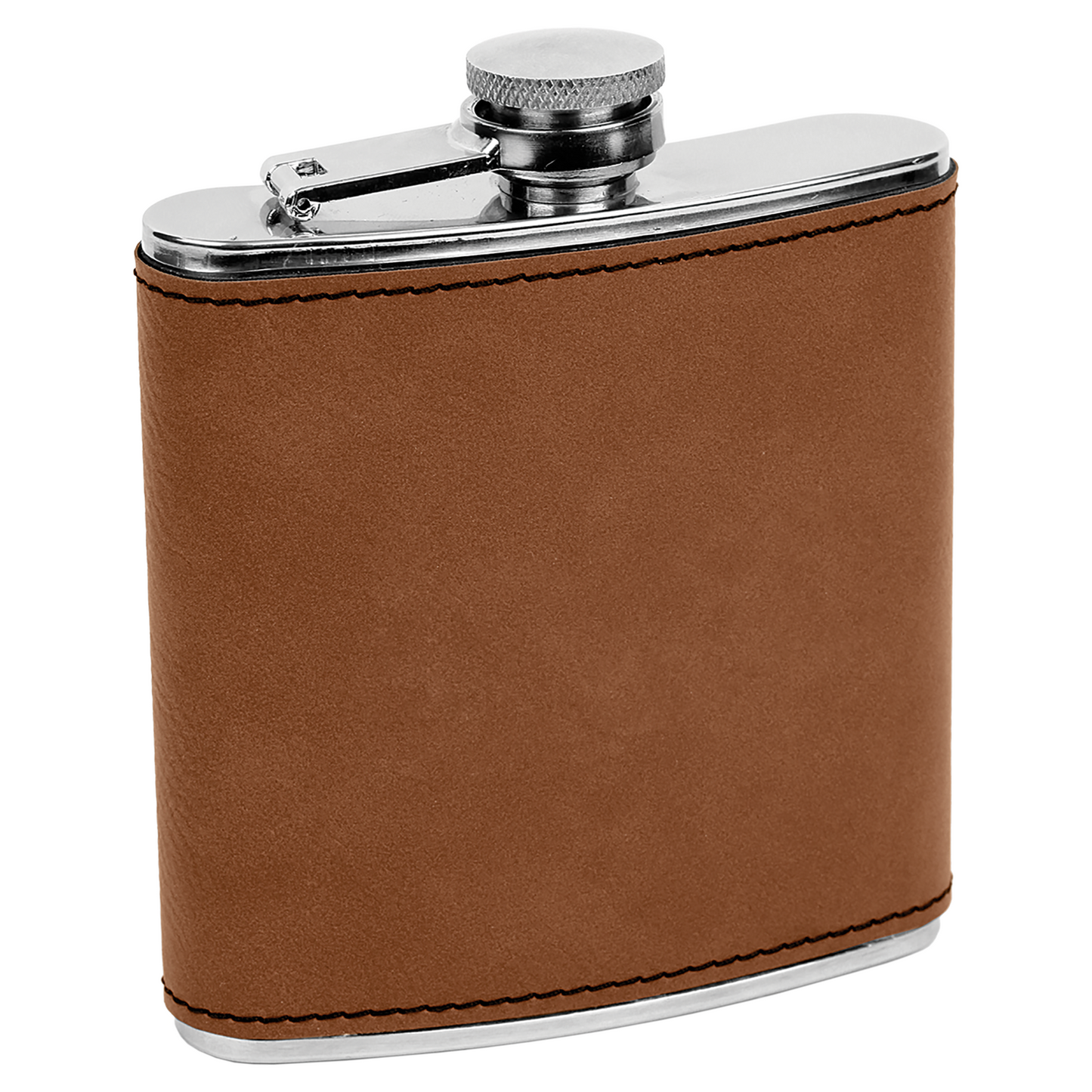 Best Dad By Par 6 oz Faux Leather Flask