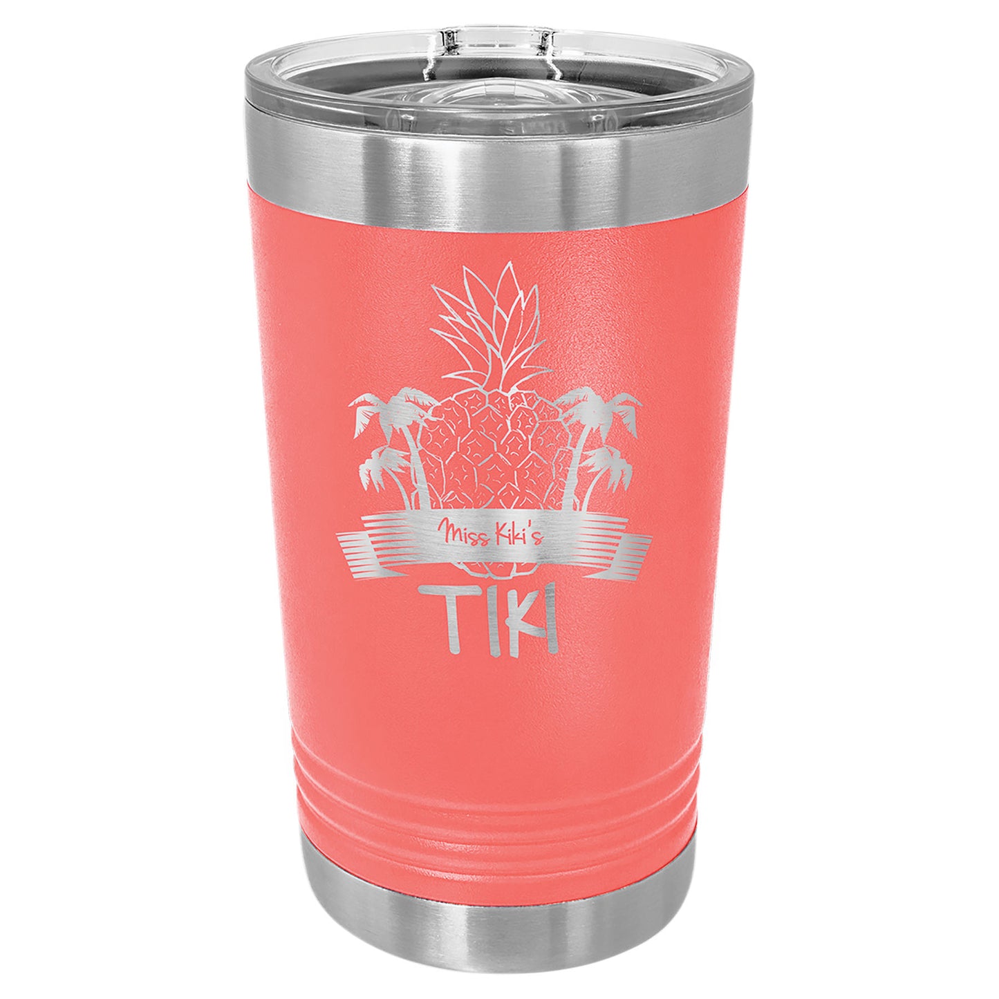Personalized 16oz Pint Tumbler with Slide Lid