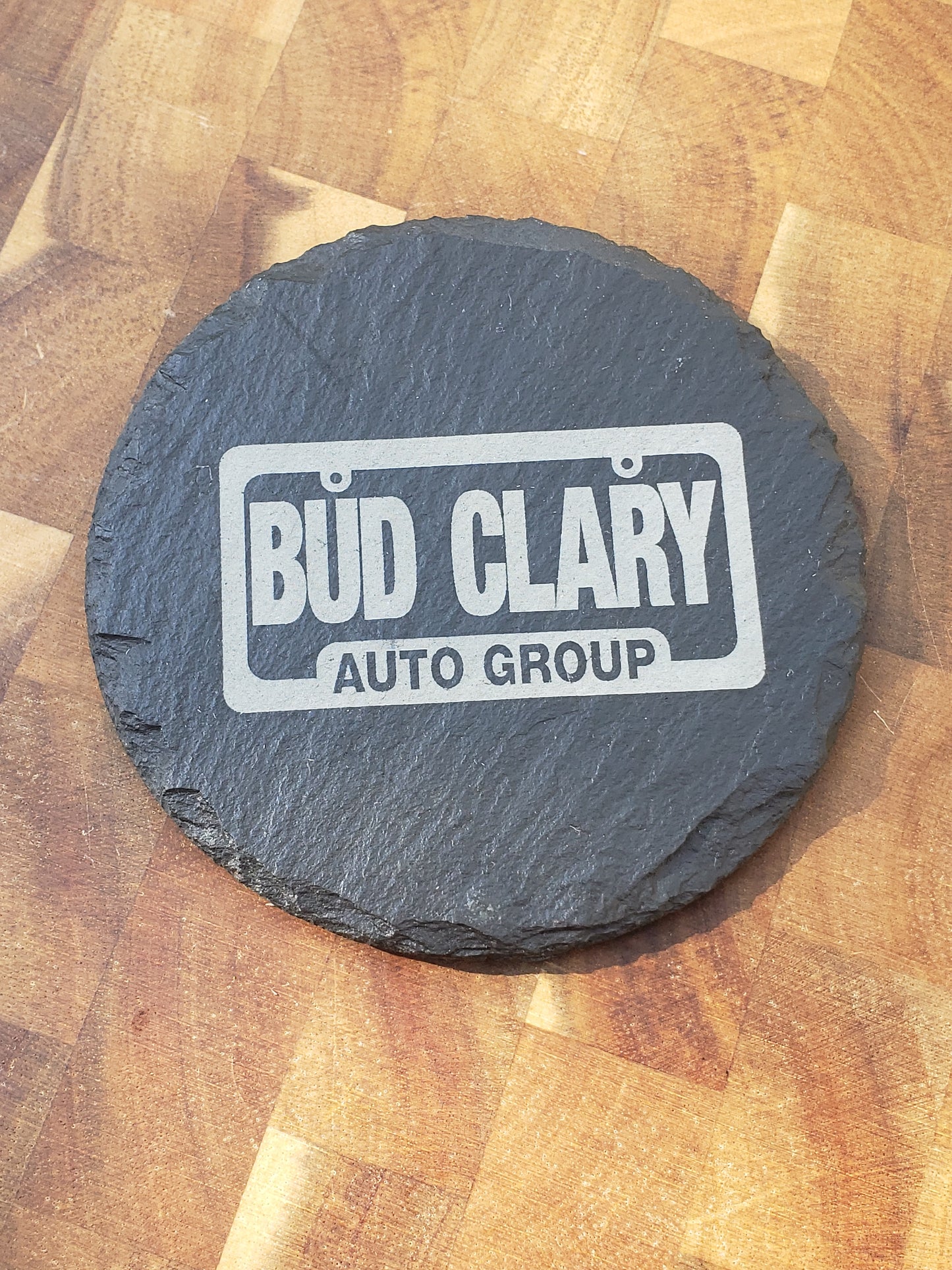 Your Logo Slate Coaster