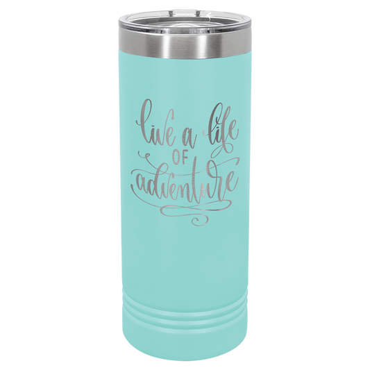 Personalized 22oz Skinny Tumbler