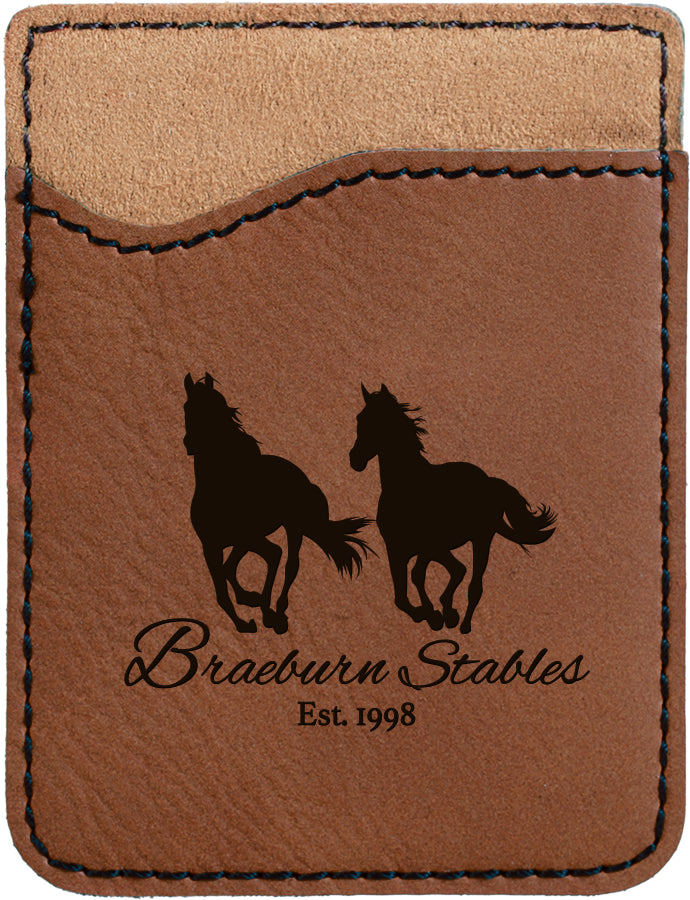 Leatherette Phone Wallet