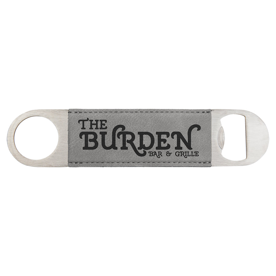 Personalized Leatherette Bottle Opener