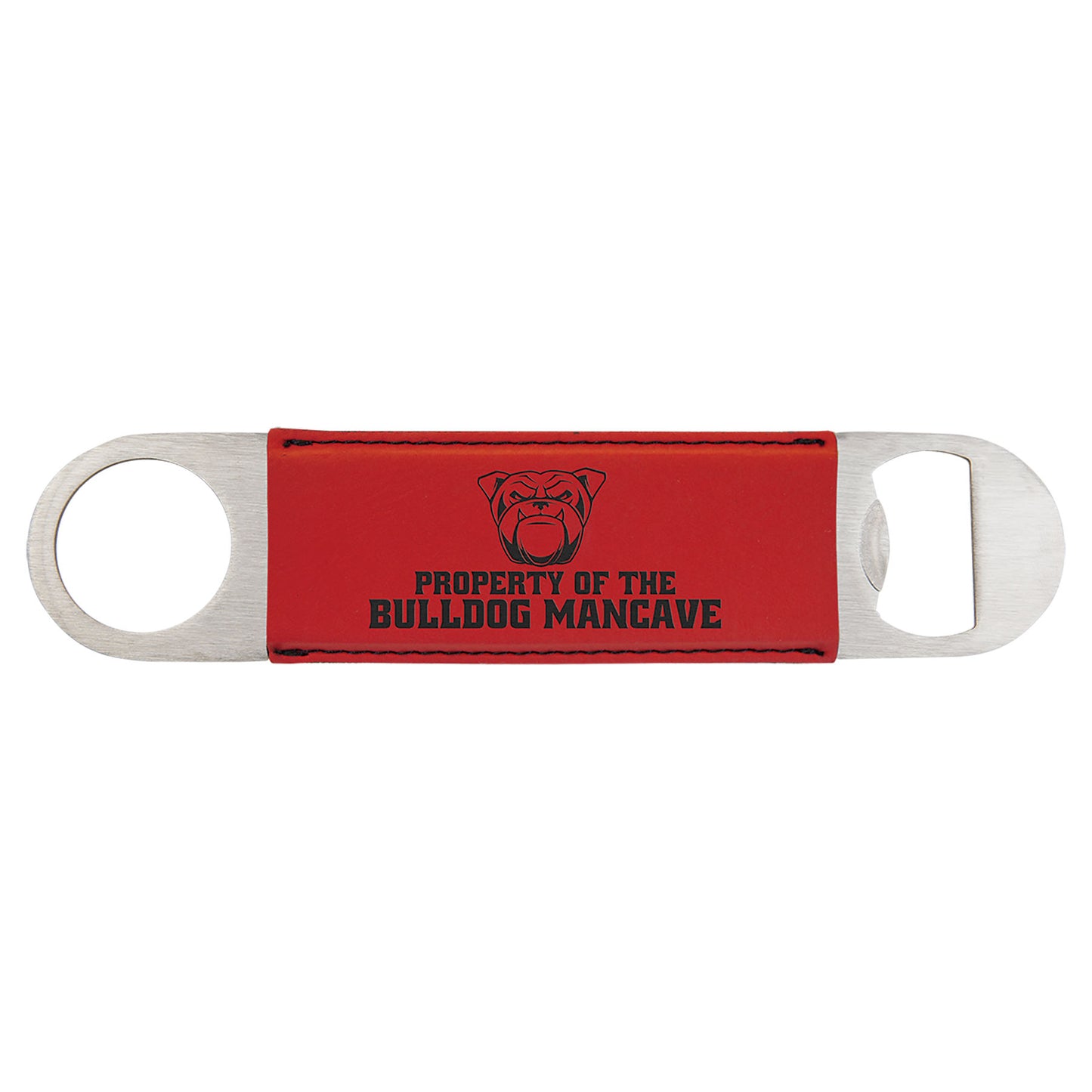 Personalized Leatherette Bottle Opener