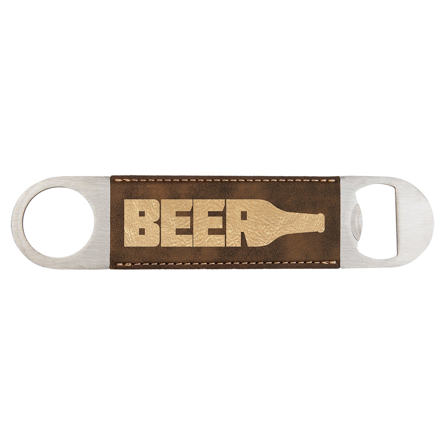 Personalized Leatherette Bottle Opener