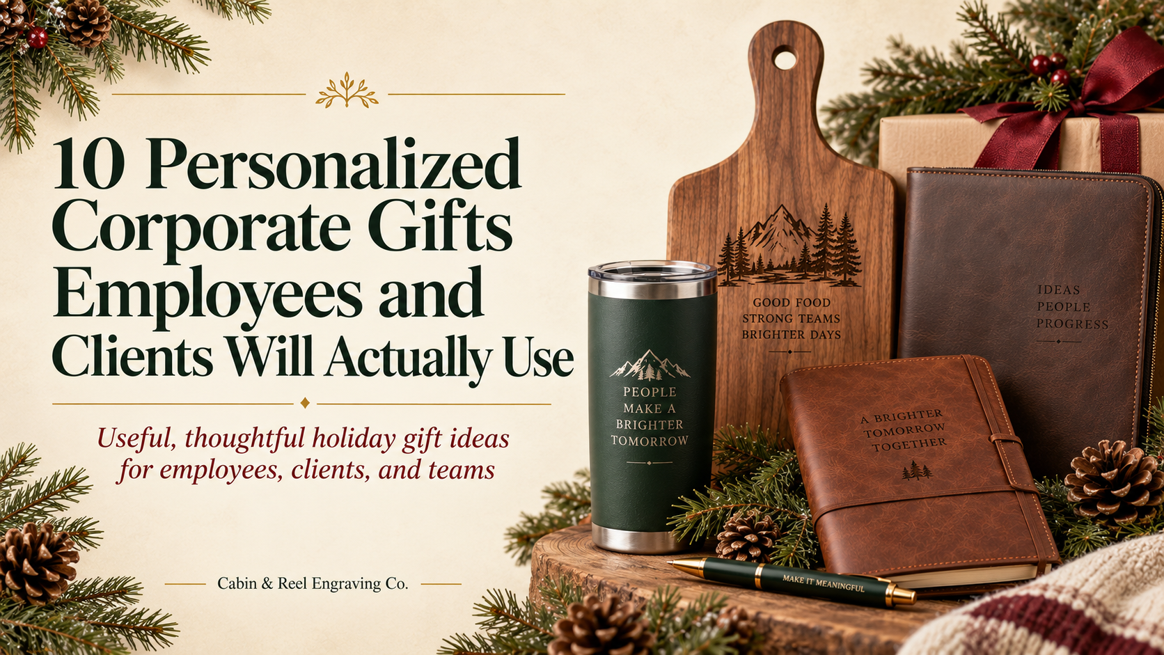 10 Personalized Corporate Gifts Employees and Clients Will Actually Use