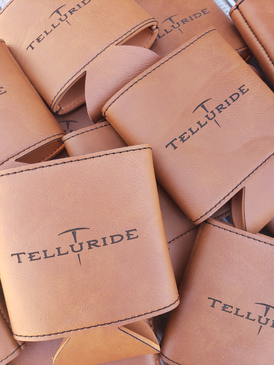 Custom Wholesale Laser Engraved Can Coozies | Personalized with Your Logo | Perfect for Tourist Locations, Visitor Centers, & Souvenir Shops