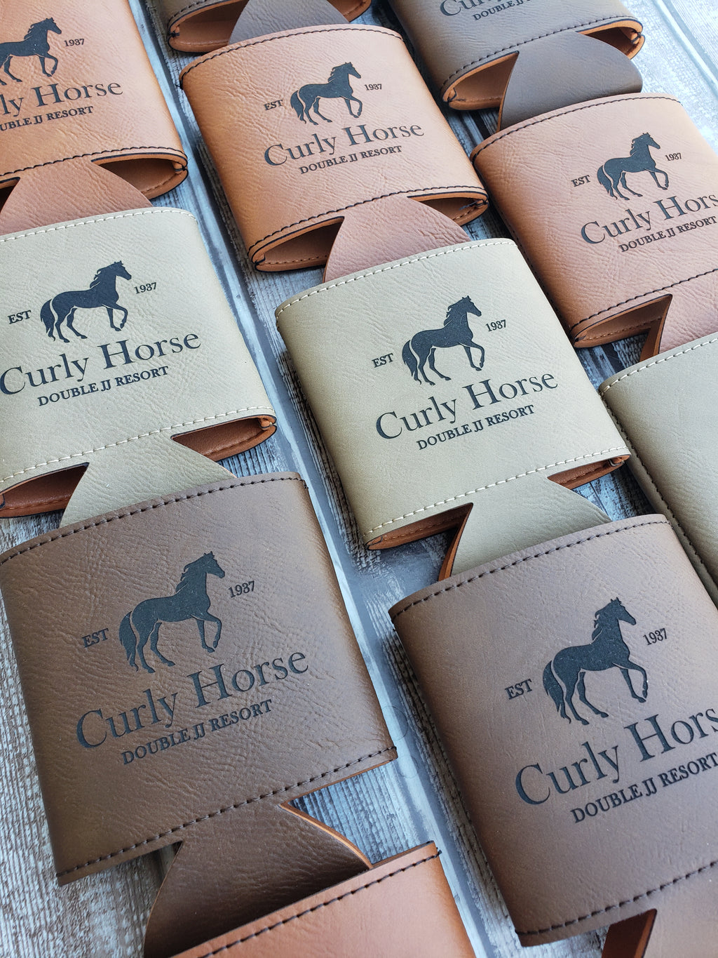 New! - Custom Wholesale Laser Engraved Can Koozies