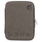 8 1/2" x 6" x 1 3/4" Leatherette Cord Organizer Case