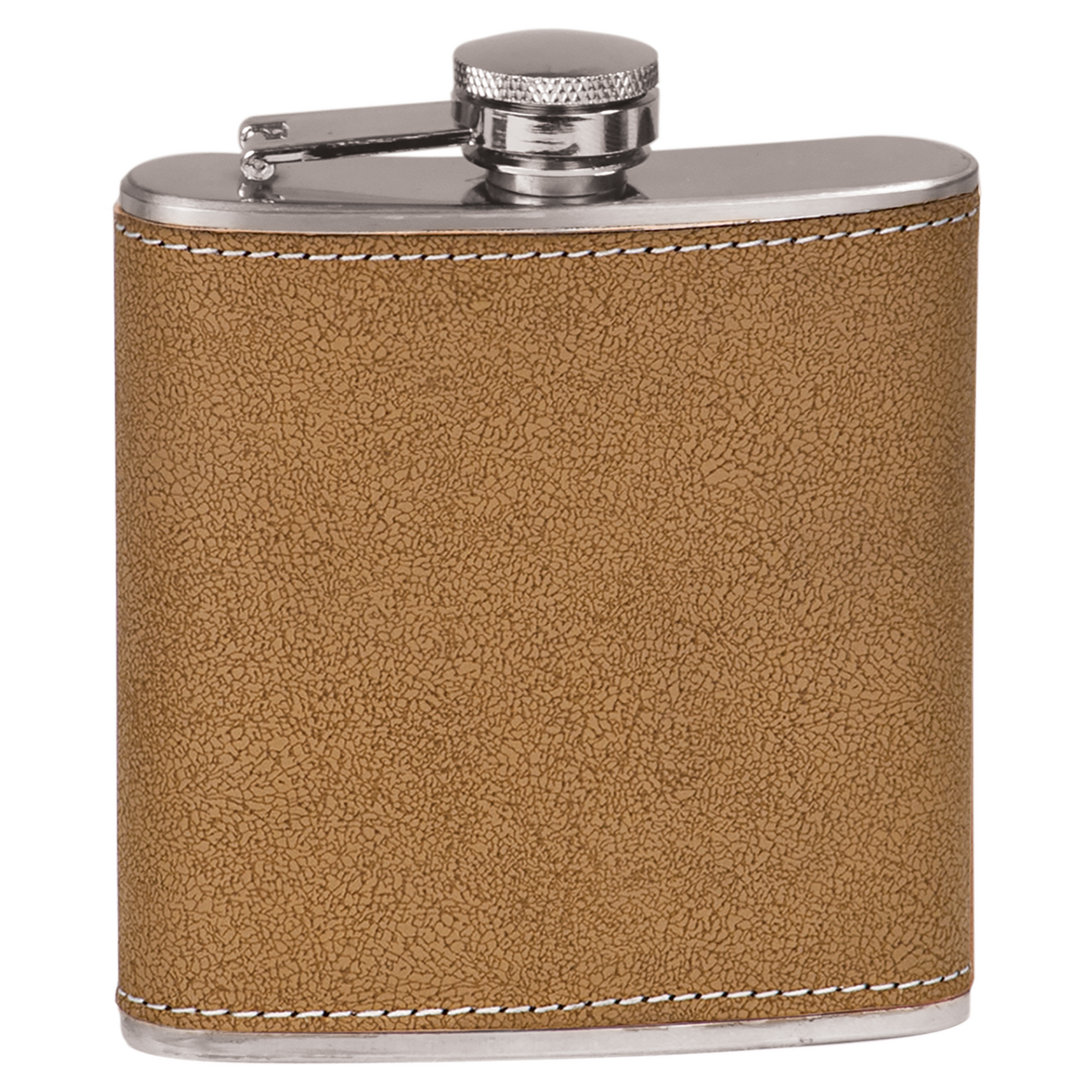 Best Dad By Par 6 oz Faux Leather Flask