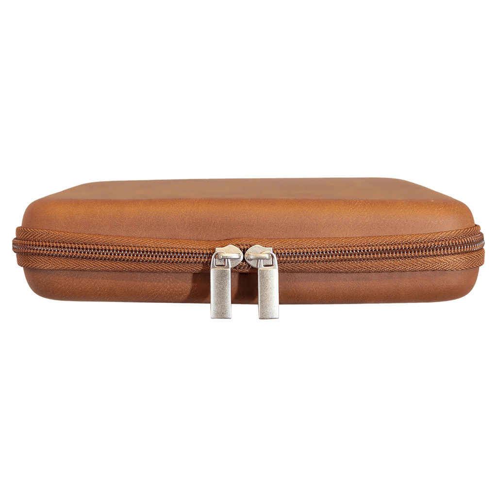 8 1/2" x 6" x 1 3/4" Leatherette Cord Organizer Case