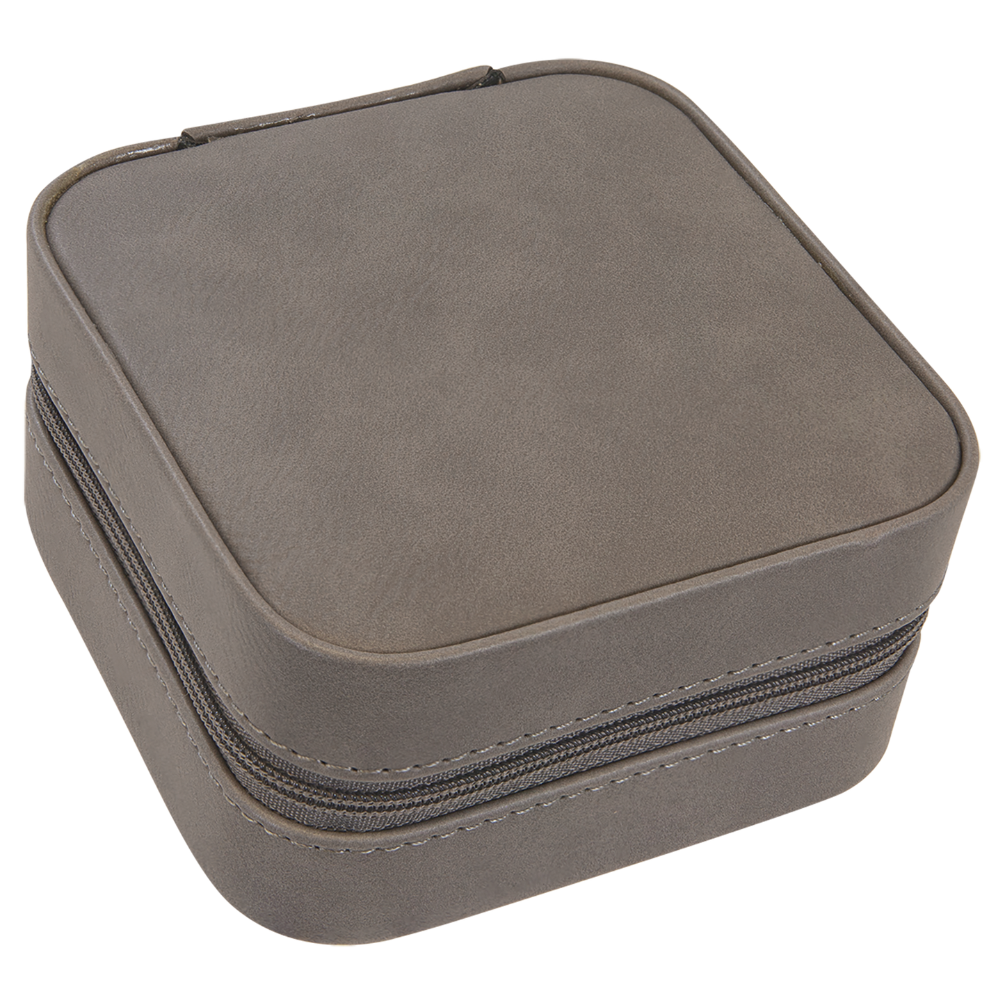 Grandma Heart Laser Engraved Faux Leather Travel Jewelry Box
