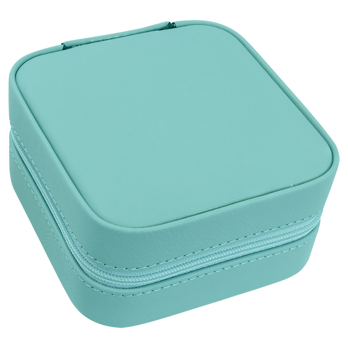 Grandma Heart Laser Engraved Faux Leather Travel Jewelry Box