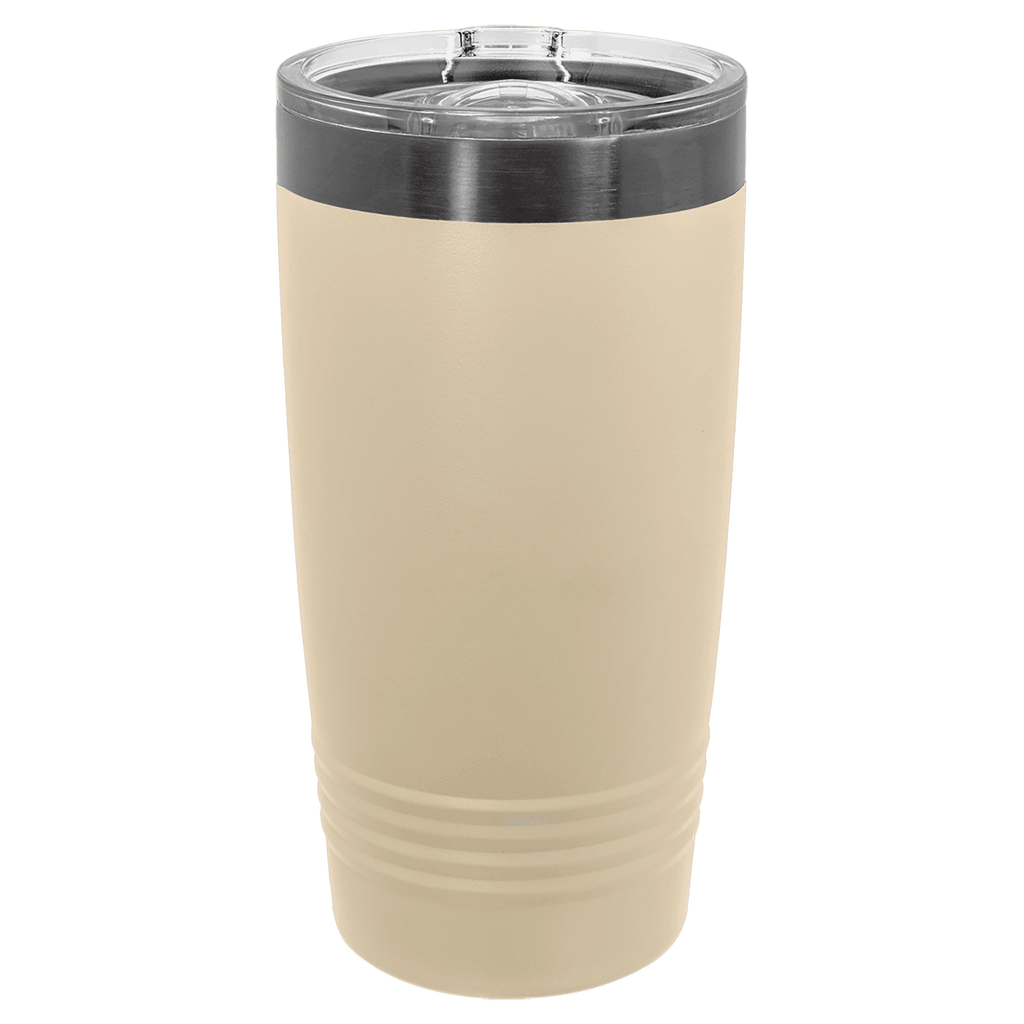 New! - Custom Laser Engraved Polar Camel 20 oz. ION-Plated Tumbler