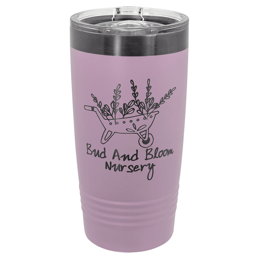 New! - Custom Laser Engraved Polar Camel 20 oz. ION-Plated Tumbler