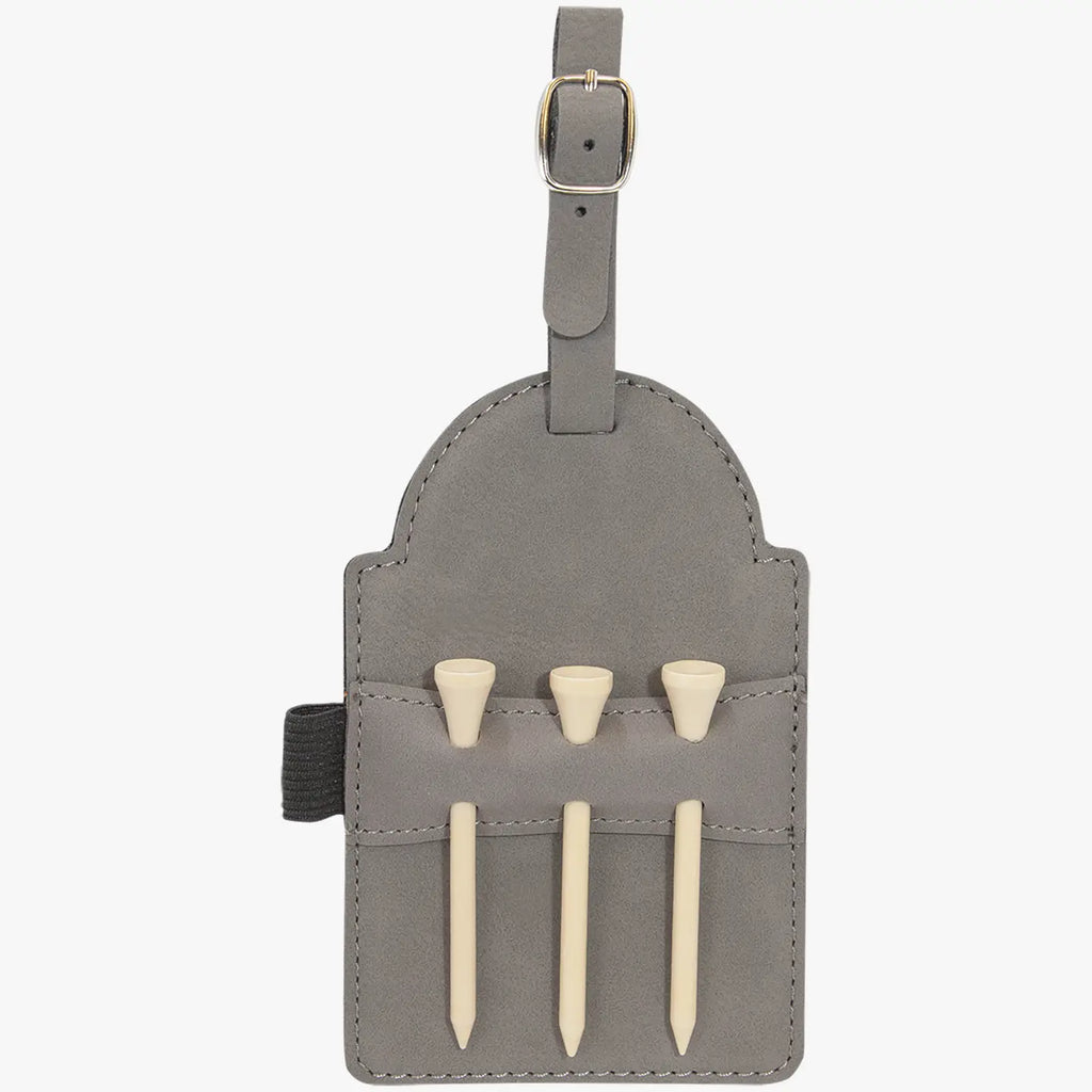 Custom Golf Bag Tag with 3 Tees