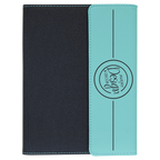 7" x 9" Leatherette / Gray or Black Canvas Portfolio