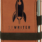 Leatherette Mini Notepad with Pen