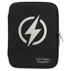 8 1/2" x 6" x 1 3/4" Leatherette Cord Organizer Case