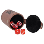 Leatherette Dice Cup Set