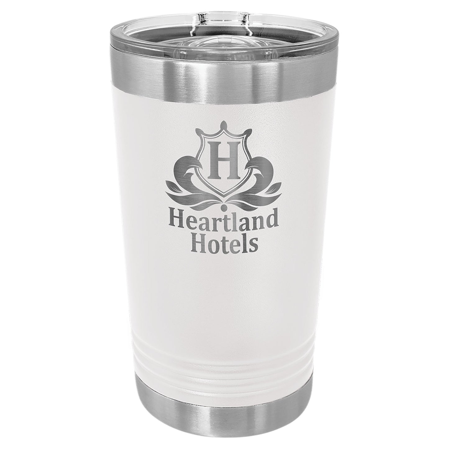 Personalized 16oz Pint Tumbler with Slide Lid